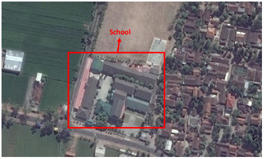 Examples of school with several buildings